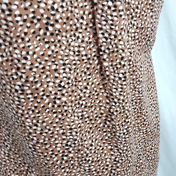 Tahari Linen Dress Women Size XS Button Front Collar High Low - Picture 5 of 5